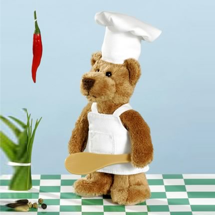 Teddy als Koch