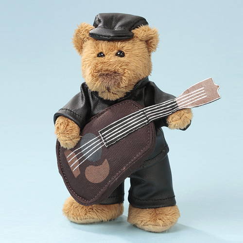 Teddy als Rockmusiker